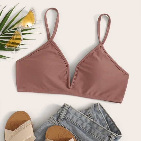 SHEIN Other - SHEIN V Wired Bikini Top